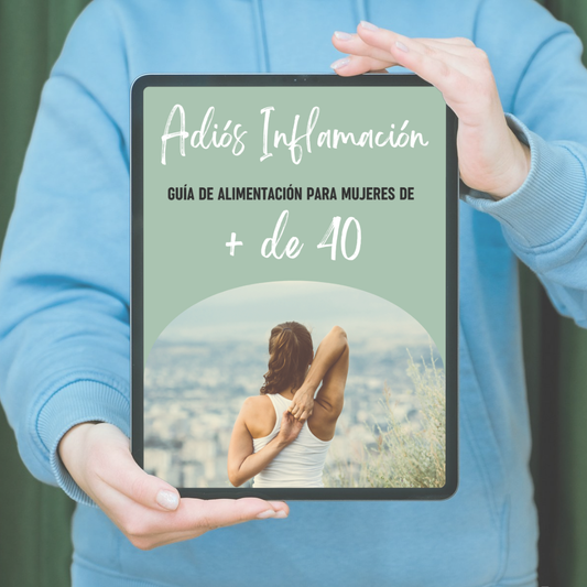 Adiós inflamación: Guía antiinflamatoria para mujeres de  +40 en español, recupera tu energía, alimentación en menopausia, control hormonal