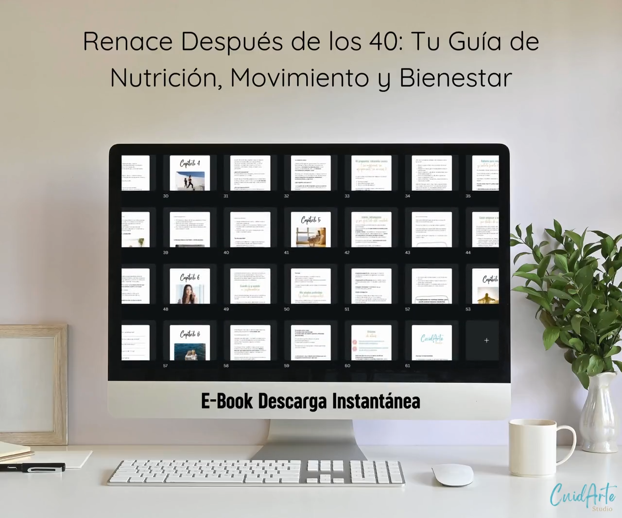 Menopausia | Salud Hormonal para Mujeres +40 | Manual Antiinflamatorio| Crecimiento personal | Ejercicio en casa | Suplementos naturales